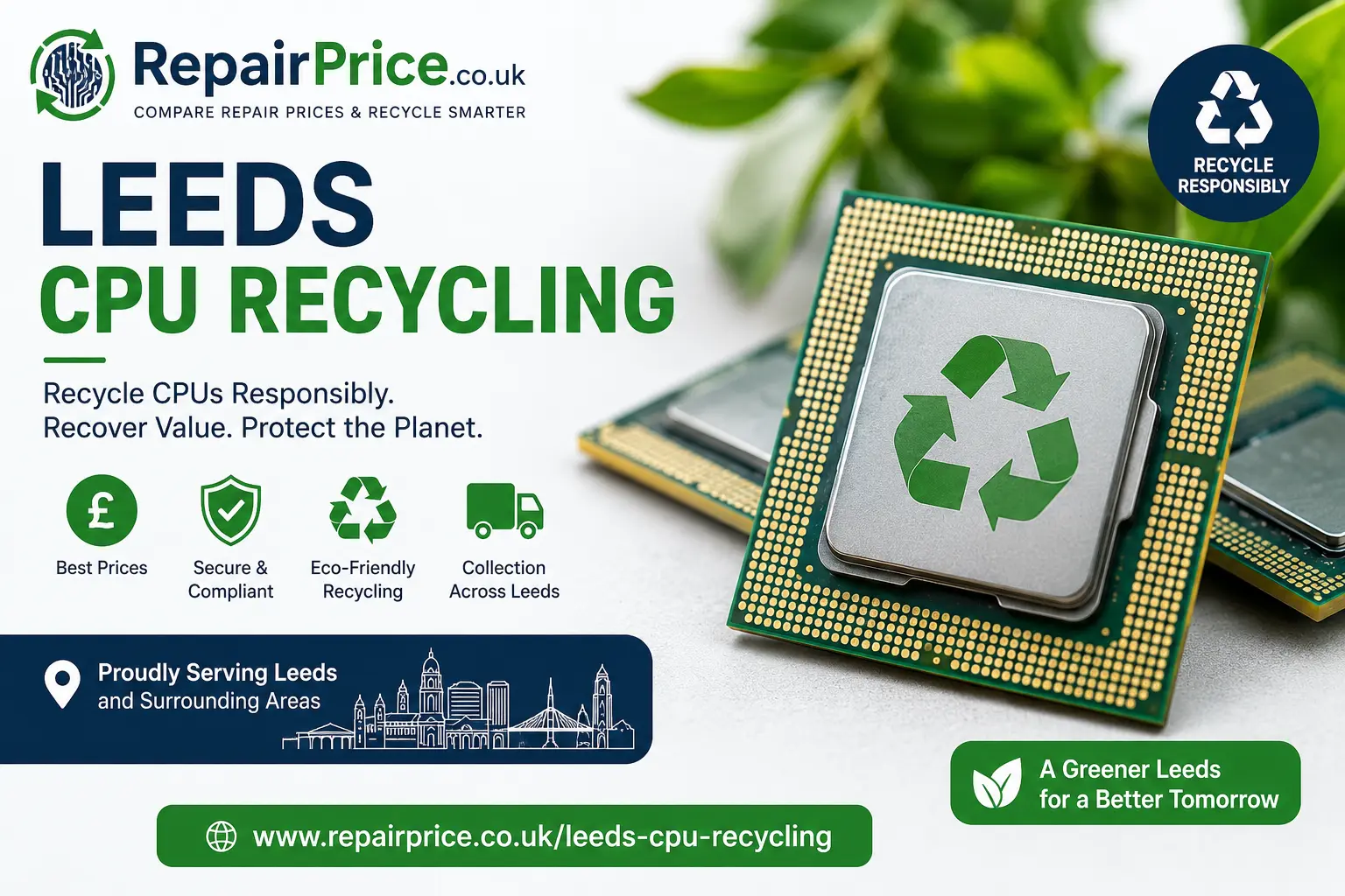 Leeds Processor Recovery — RepairPrice.co.uk