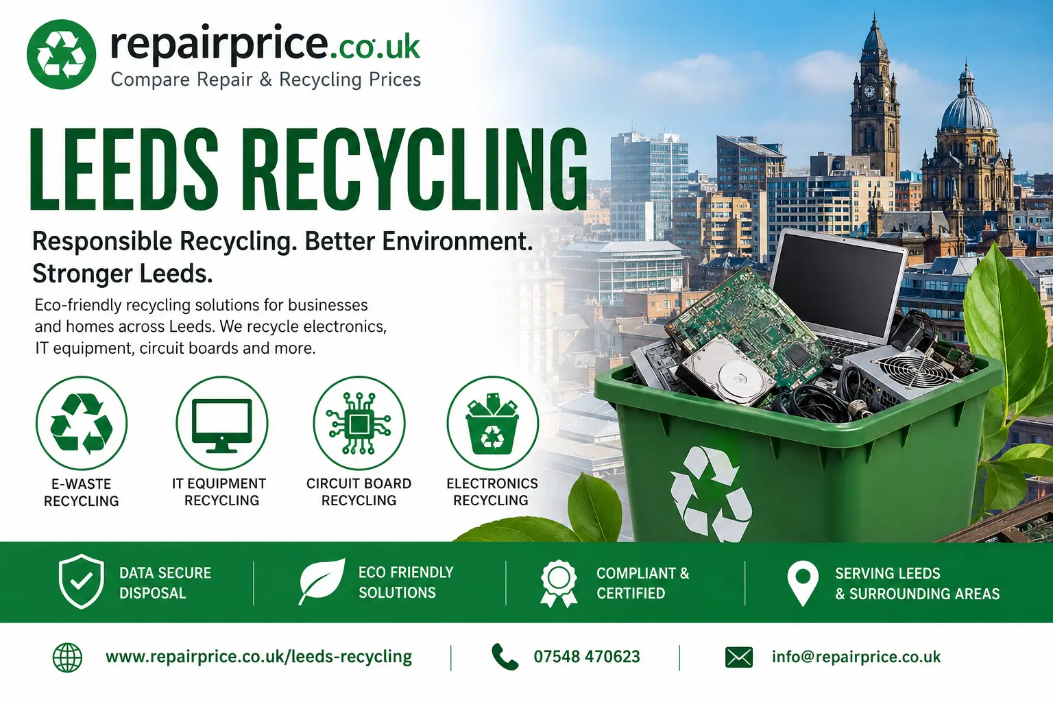 Leeds Reuse And Recovery — RepairPrice.co.uk