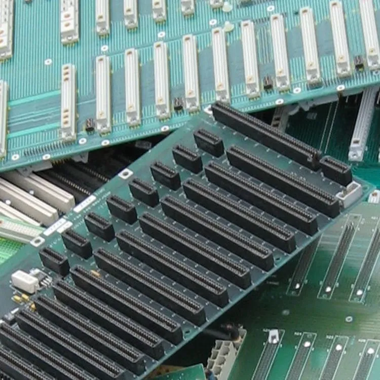 Image of motherboard PCB with rear walls.