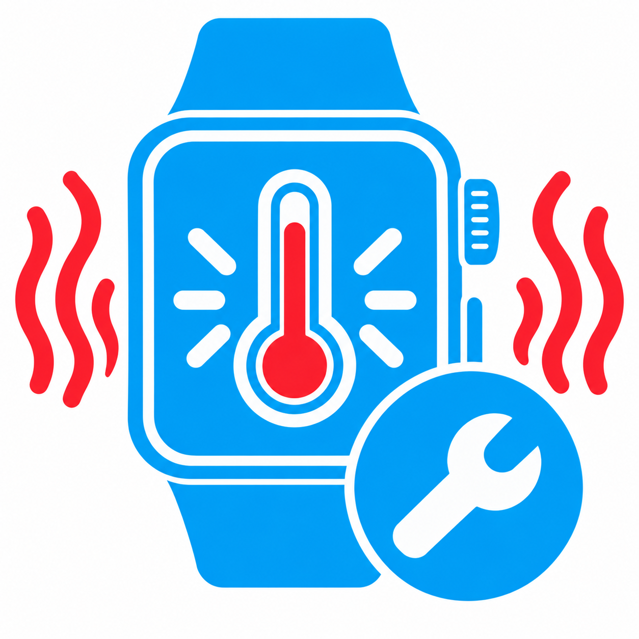 image showinga watch-overheating-repair