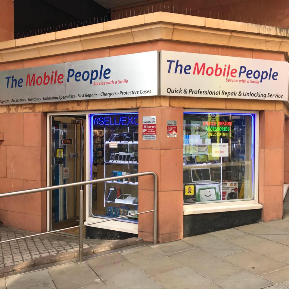 image of shop front for the mobile people