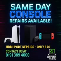 image of the games console repair