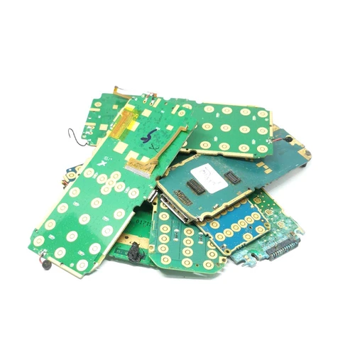 Scrap Price for PCB from Mobile Phone with Gold Color Keypad