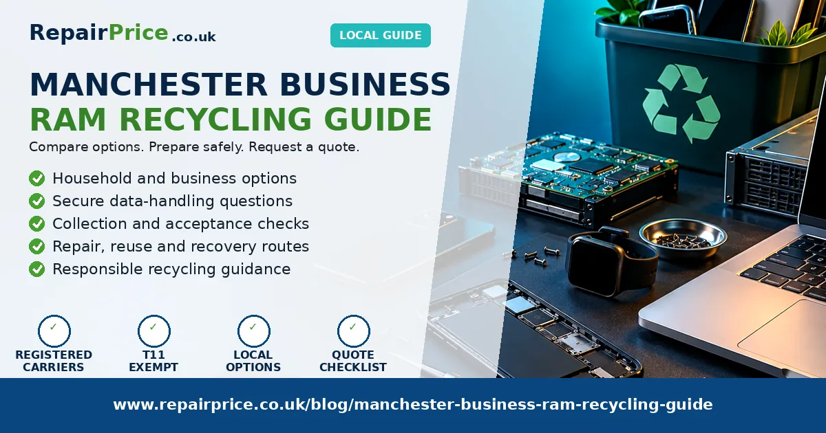 Manchester Business Ram Recycling Guide — RepairPrice.co.uk