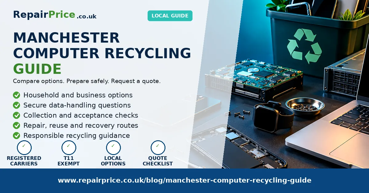 Manchester Computer Recycling Guide — RepairPrice.co.uk