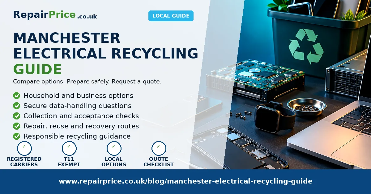 Manchester Electrical Recycling Guide — RepairPrice.co.uk