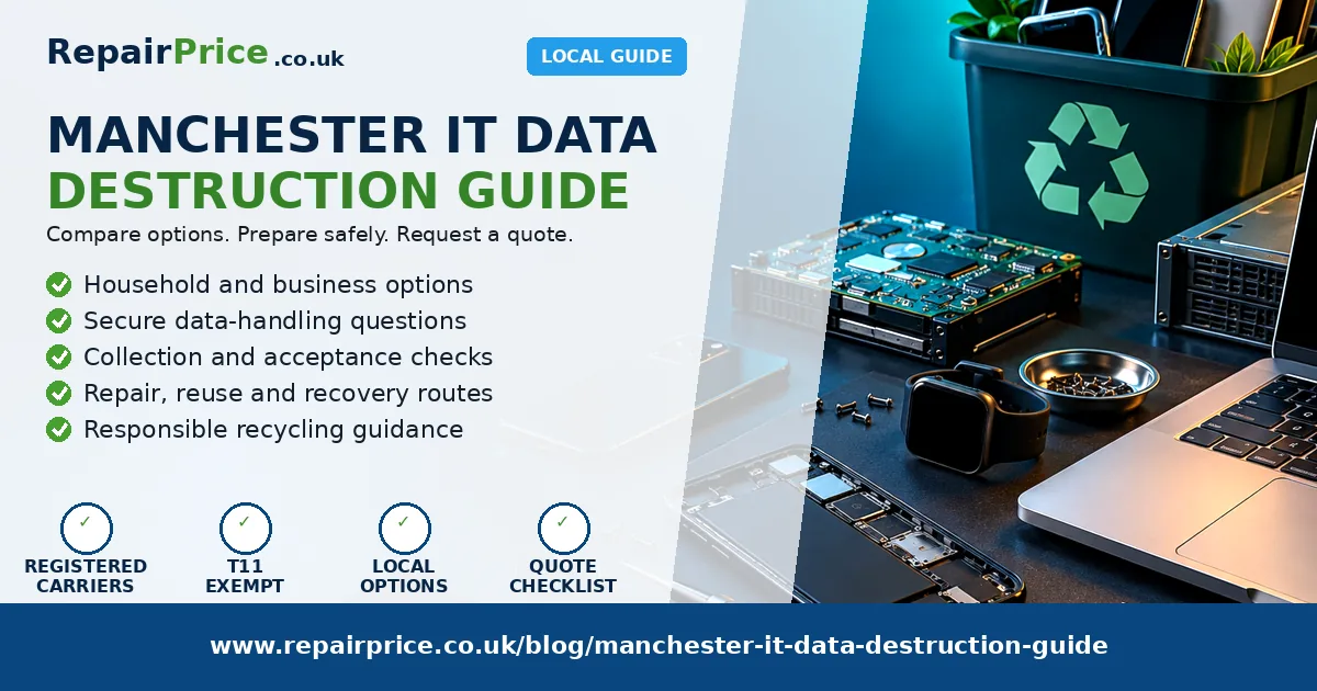 Manchester It Data Destruction Guide — RepairPrice.co.uk