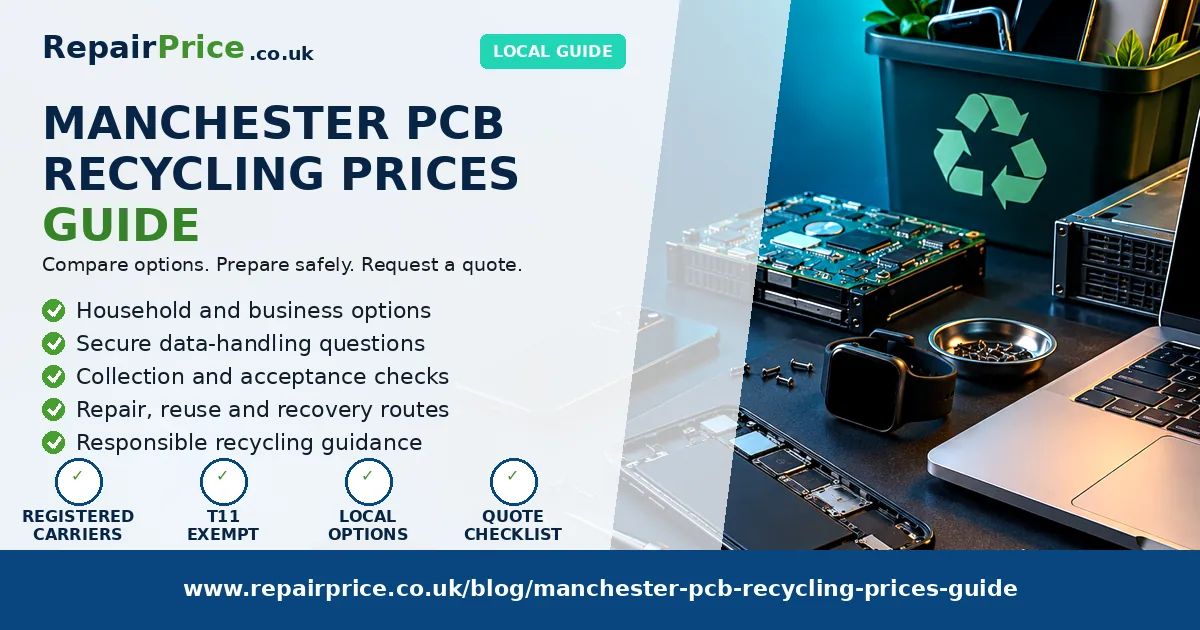 Manchester Pcb Recycling Prices: Grades, Value and Price Factors — RepairPrice.co.uk